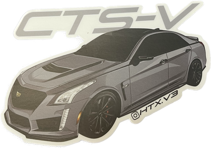 CTS-V Cartoon Sticker