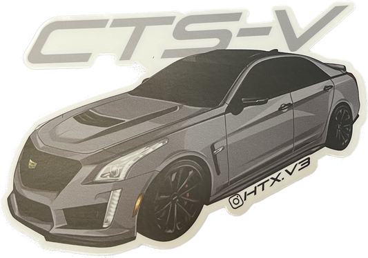 CTS-V Cartoon Sticker