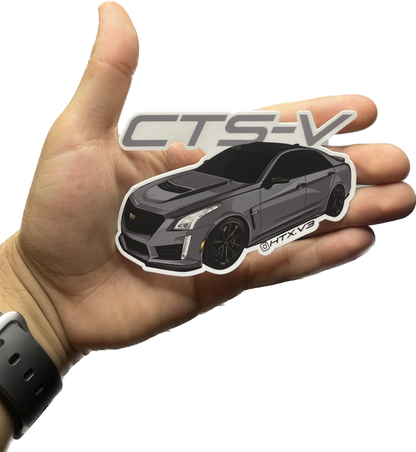 CTS-V Cartoon Sticker