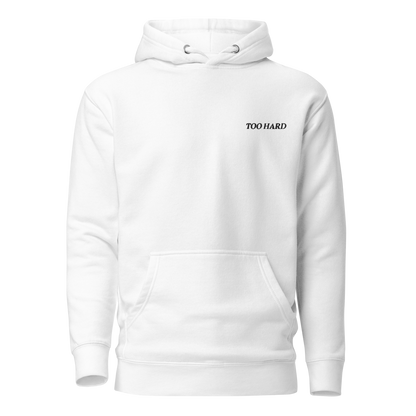 NOBODY CARES HOODIE WHITE